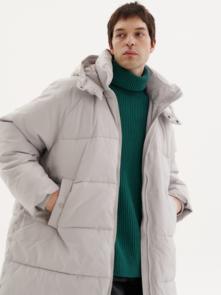 пальто утепленное