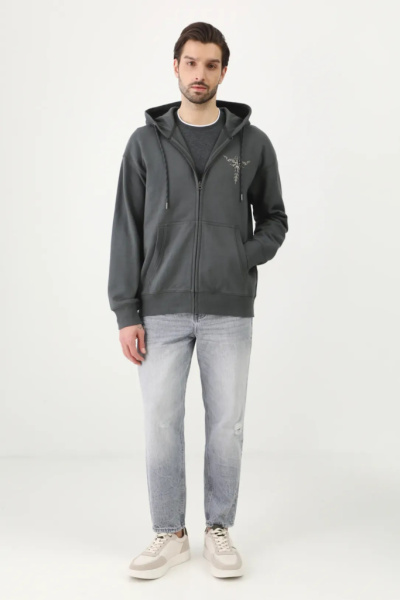 толстовка-кардиган. Изображение 3