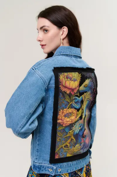 куртка джинсовая. Изображение 1 куртка джинсовая. Изображение 1