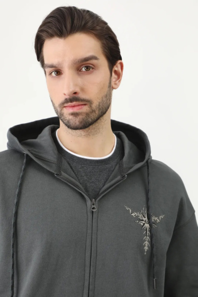 толстовка-кардиган. Изображение 4