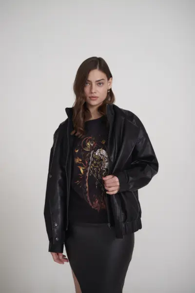 куртка кожаная. Изображение 4